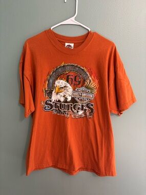 Harley-Davidson Orange Kids Sturgis Eagle Graphic Tee